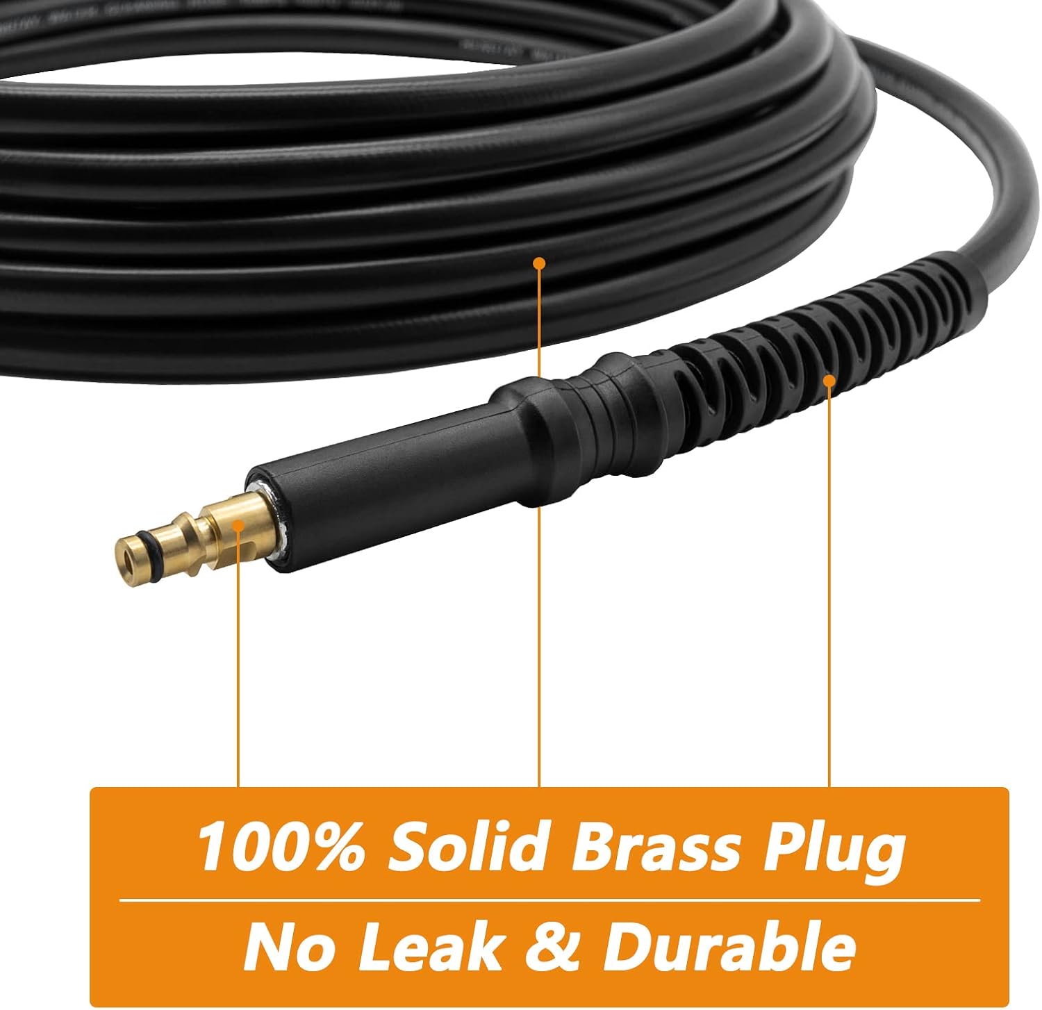 Detalle 2 de Fai Top 6M Replacement Pressure Washer Hose for Karcher K Series K2-K7 6M