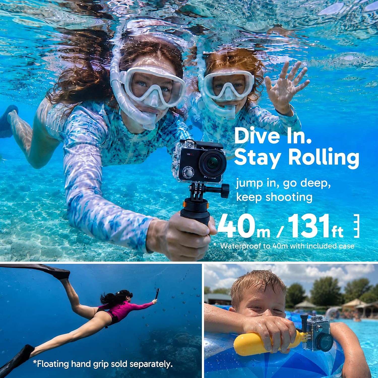 Detalle 2 de AKASO V50 X 4K action camera with 64GB