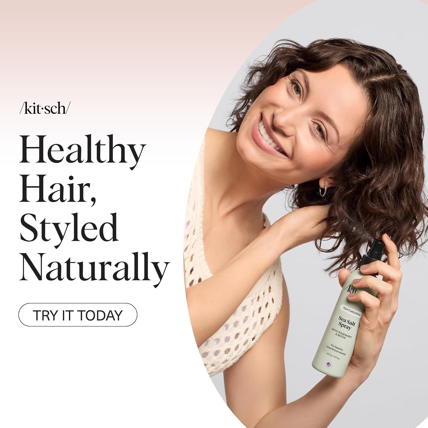Thumbnail 6 de Kitsch Sea Salt Spray 177 mL for beachy waves