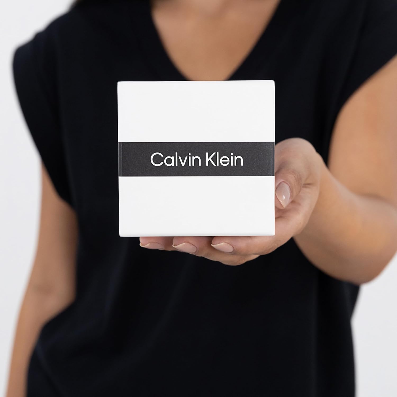 Thumbnail 3 de Calvin Klein anello aperto da donna CK Statement Links in acciaio inox (tutte le misure)