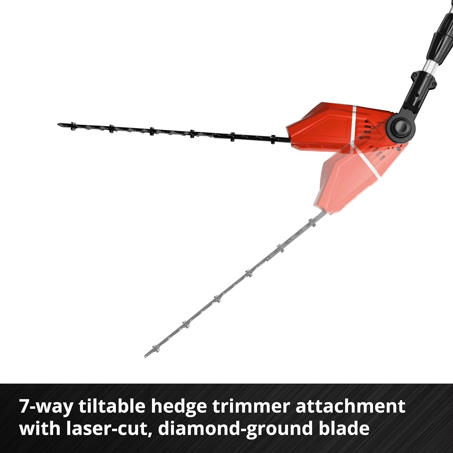 Thumbnail 5 de Einhell 18V Power X-Change Cordless 2-in-1 Long Reach Pole Hedge Trimmer and Mini Chainsaw (GE-HC 18 Li T Solo)