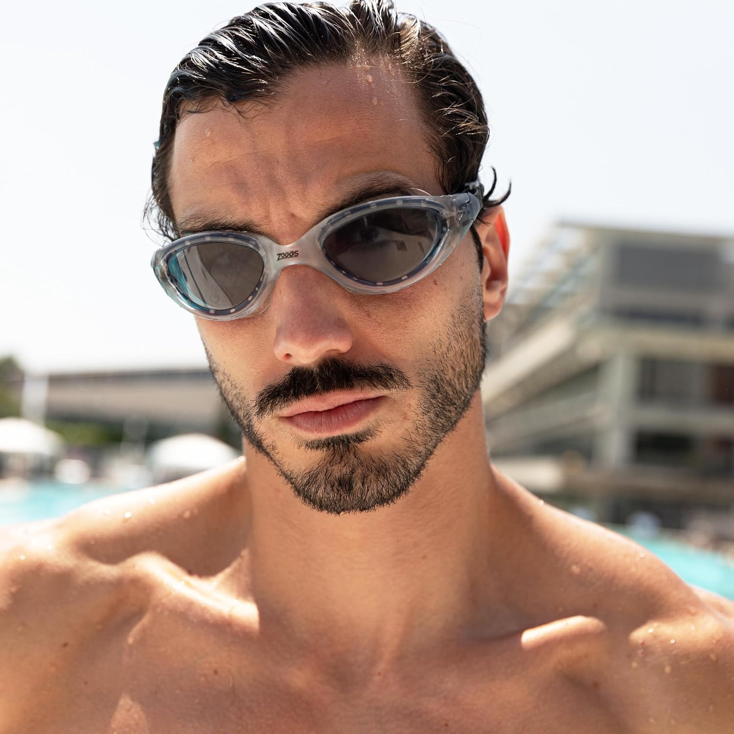 Detalle de Zoggs Panorama Swim Goggles with Tinted Lenses