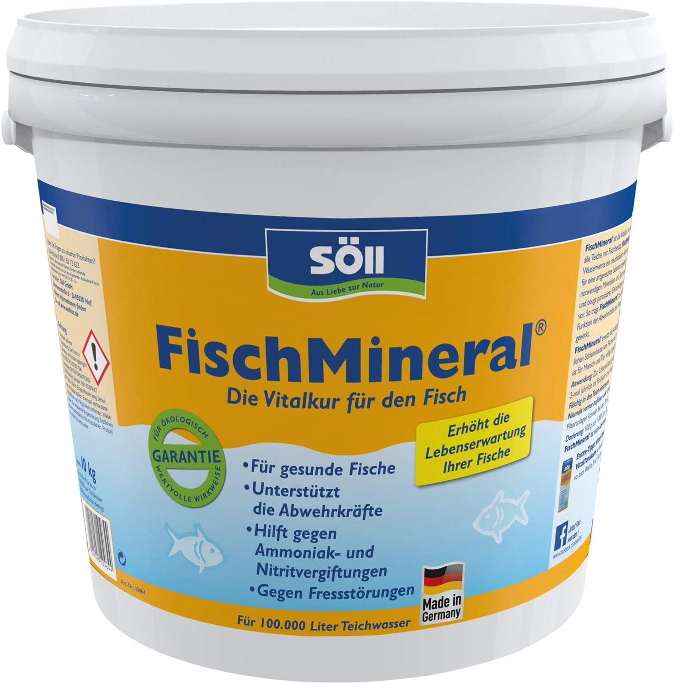 Thumbnail 4 de Söll FischMineral 250 g – Wasseraufbereitung für Fischgesundheit im Teich