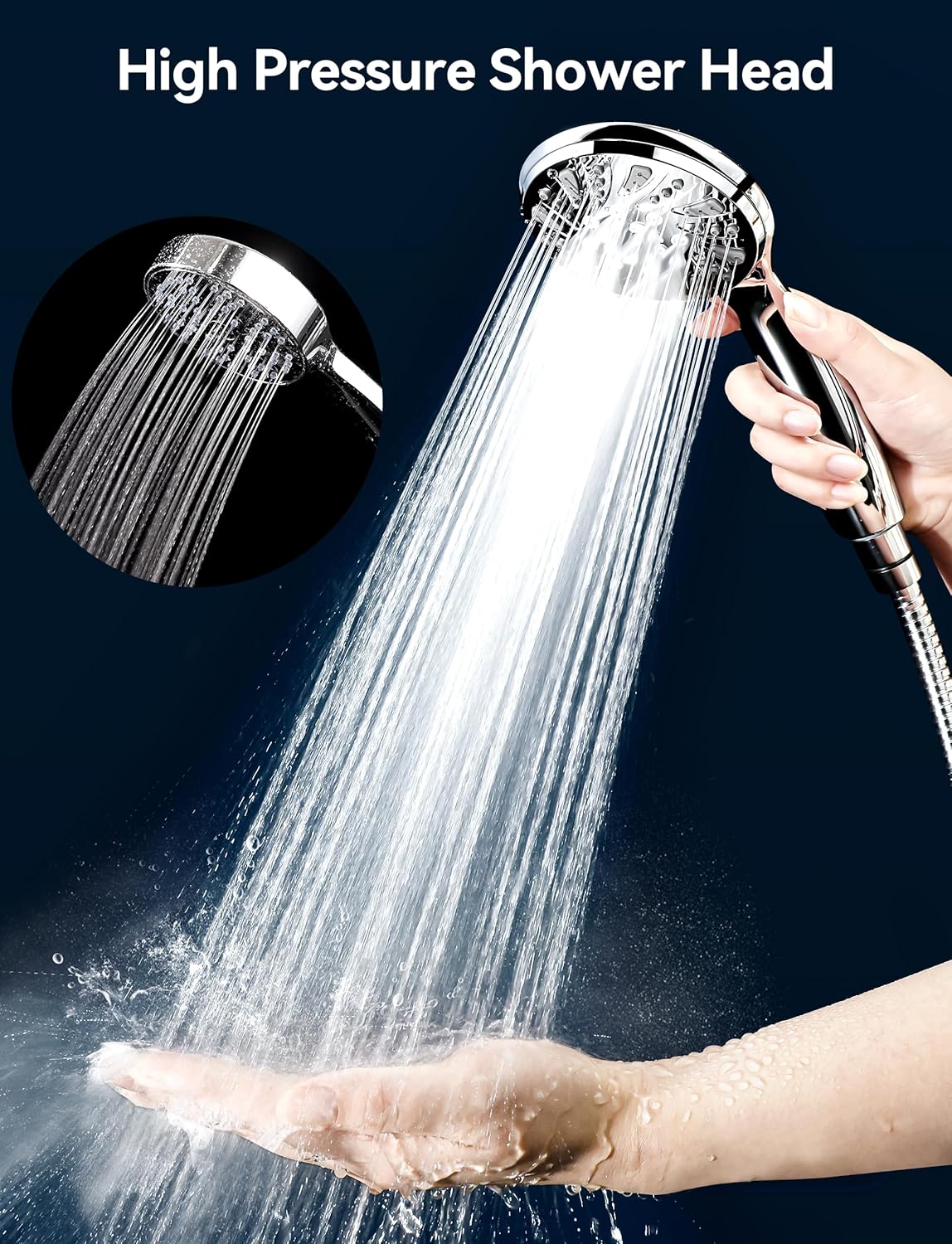 Thumbnail 1 de Magichome High Pressure Shower Head with 5 Spray Modes