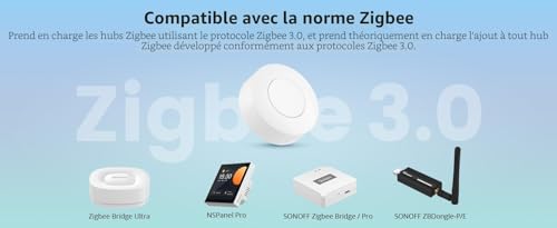 Thumbnail 4 de SONOFF SNZB-01P : Interrupteur sans Fil ZigBee 3.0 — bouton programmable et liaison de scène