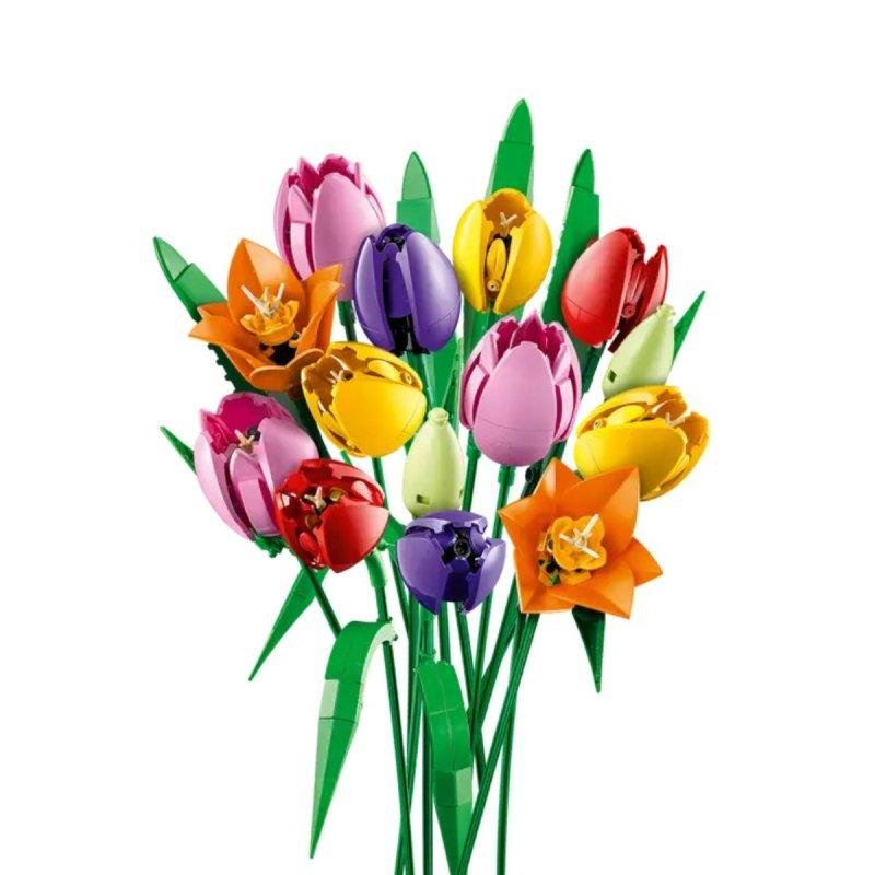 Thumbnail 1 de LEGO Botanical Bouquet de Tulipanes 11501: decoración creativa para realzar cualquier espacio