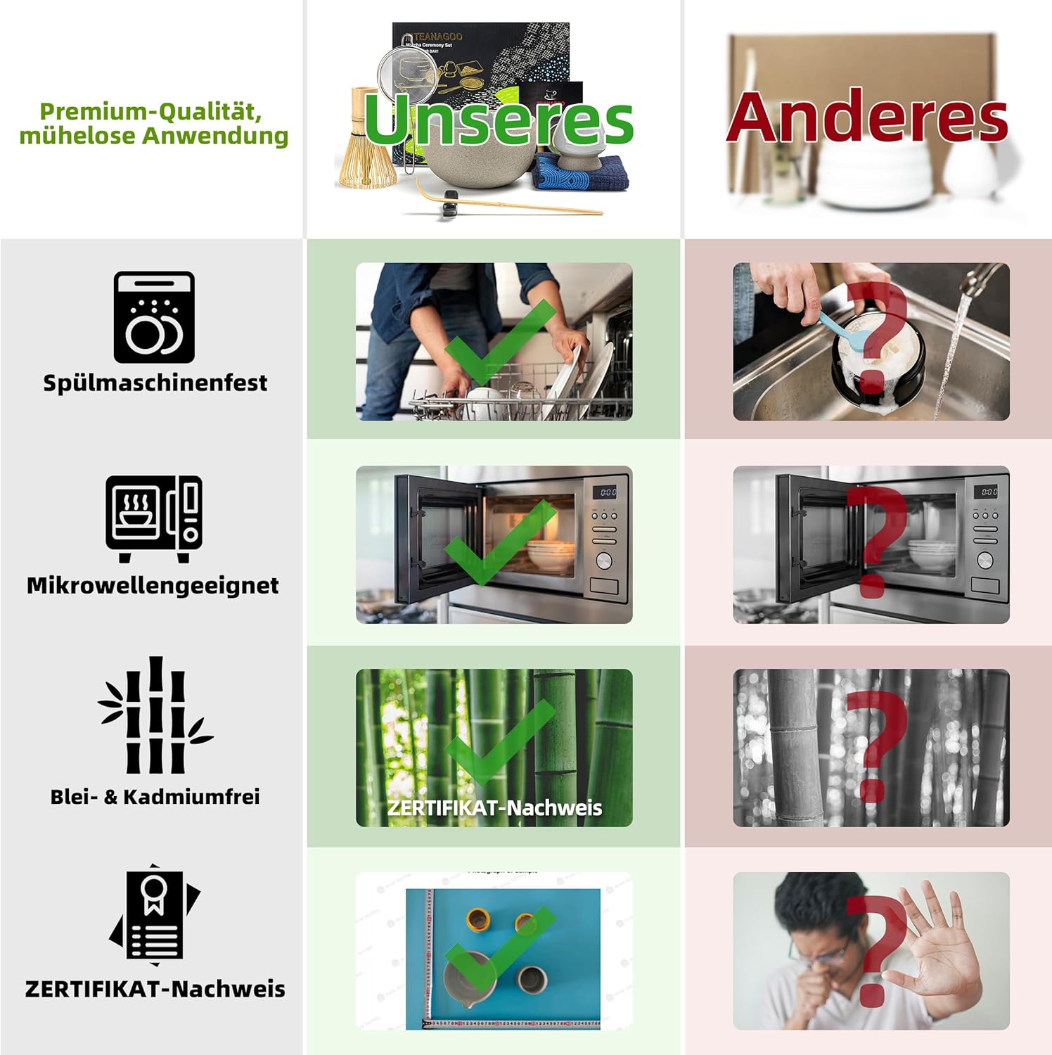 Thumbnail 2 de TEANAGOO Matcha Set 7-teiliges Starterkit