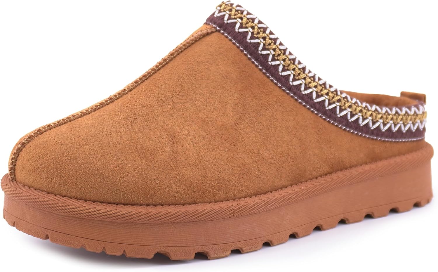 Detalle de Jomix damespantoffels met pluche voering en antislipzool