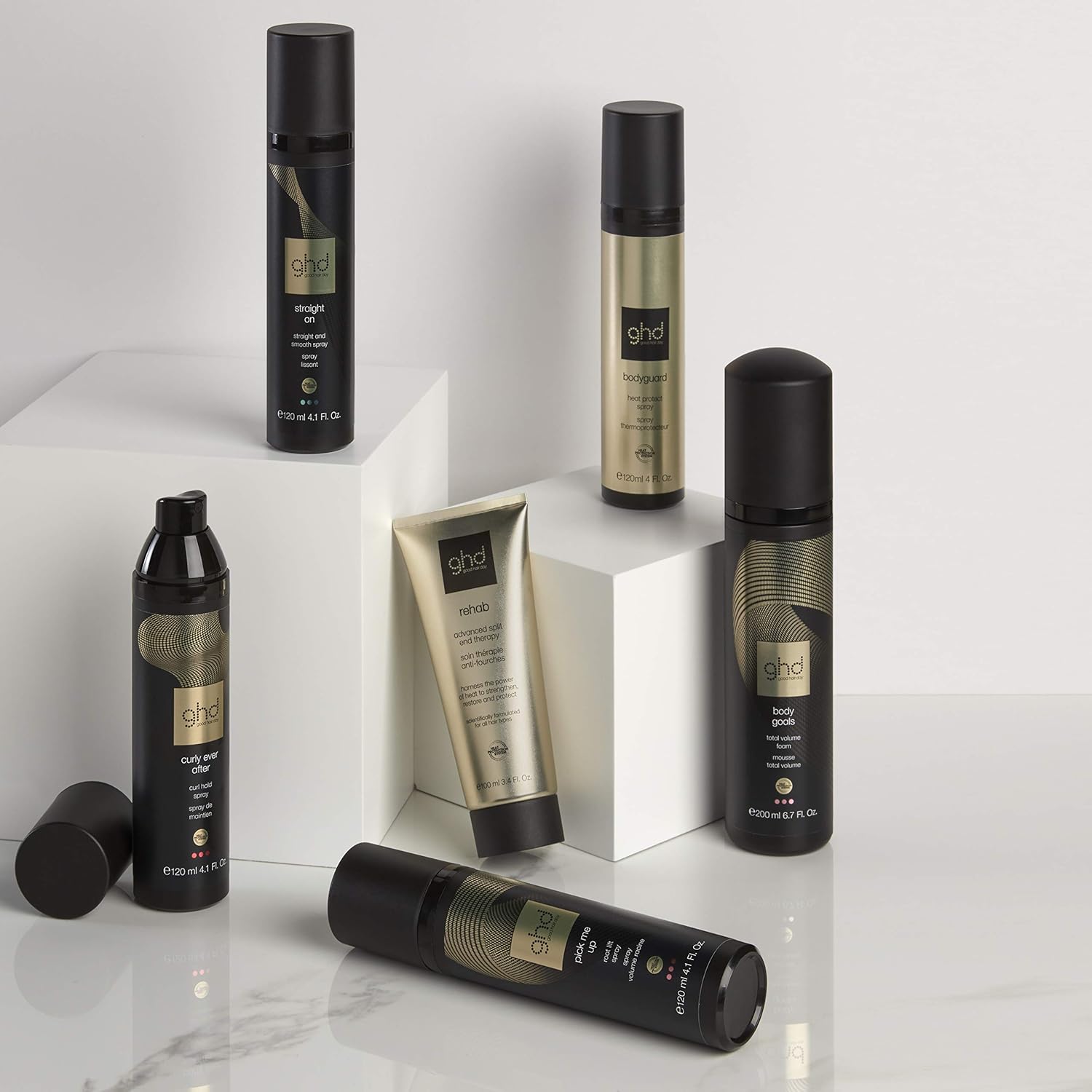 Thumbnail 1 de ghd Bodyguard Heat Protect Spray – spray thermoprotecteur cheveux, formule légère invisible, 120 ml