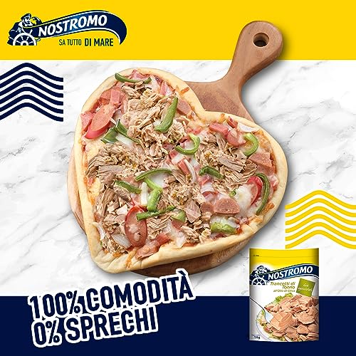 Thumbnail 4 de Nostromo Trancetti di Tonno all'Olio di Oliva in busta da 1 kg – Pronto all’uso, sgocciolato