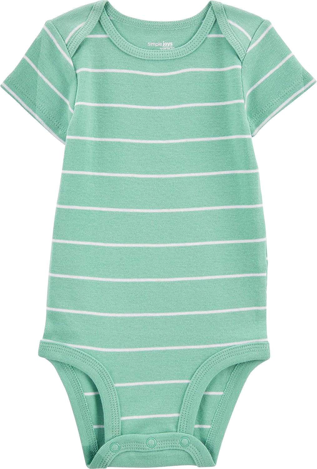 Thumbnail 1 de Simple Joys by Carter’s Jungen Kurzarm-Bodysuit im 6er-Pack