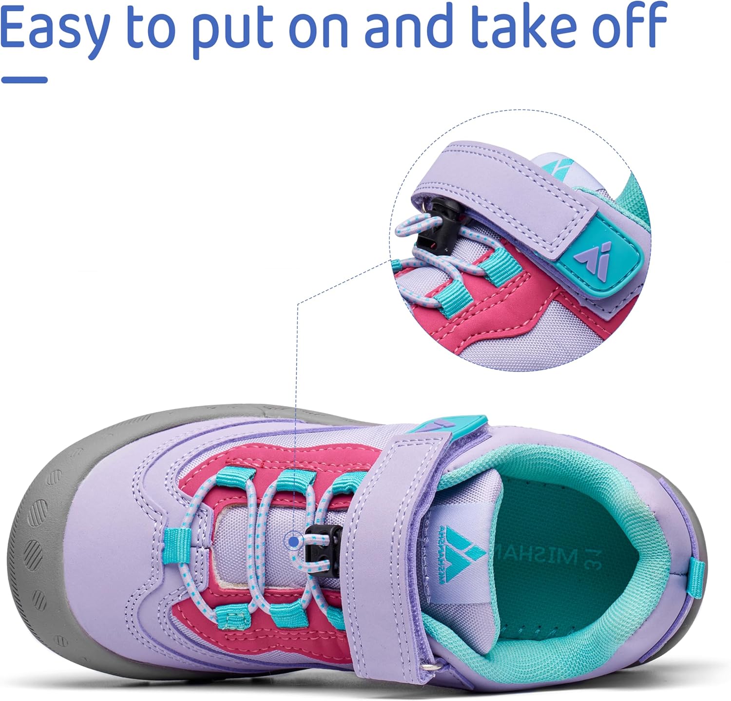 Thumbnail 3 de Mishansha Wanderschuhe Kinder Sports Sneaker – leichte Mädchen Sneaker für Indoor-Outdoor