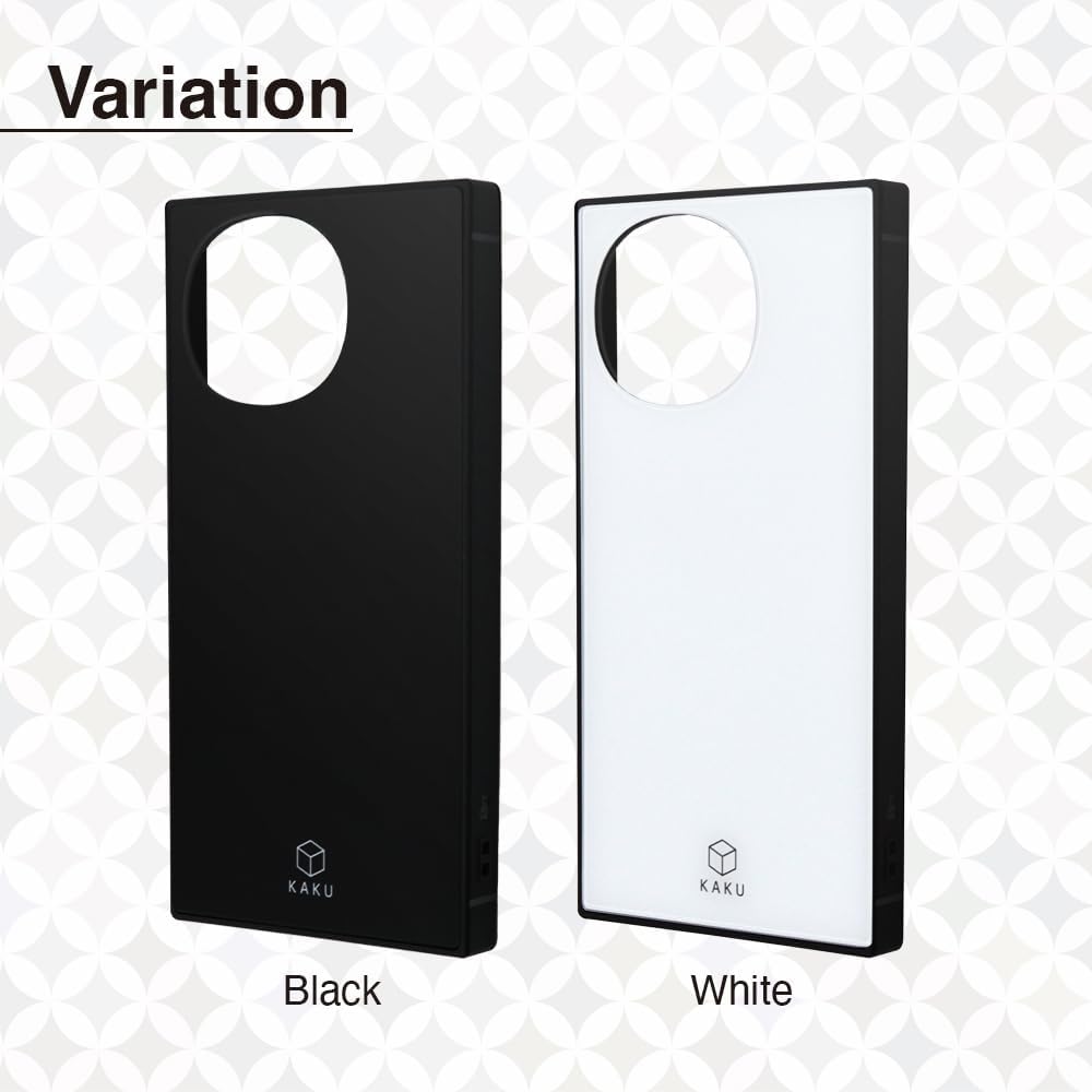 Detalle 2 de イングレム INQ-AQFS2K3TB/B AQUOS R9用耐衝撃ハイブリッドケース KAKU ブラック