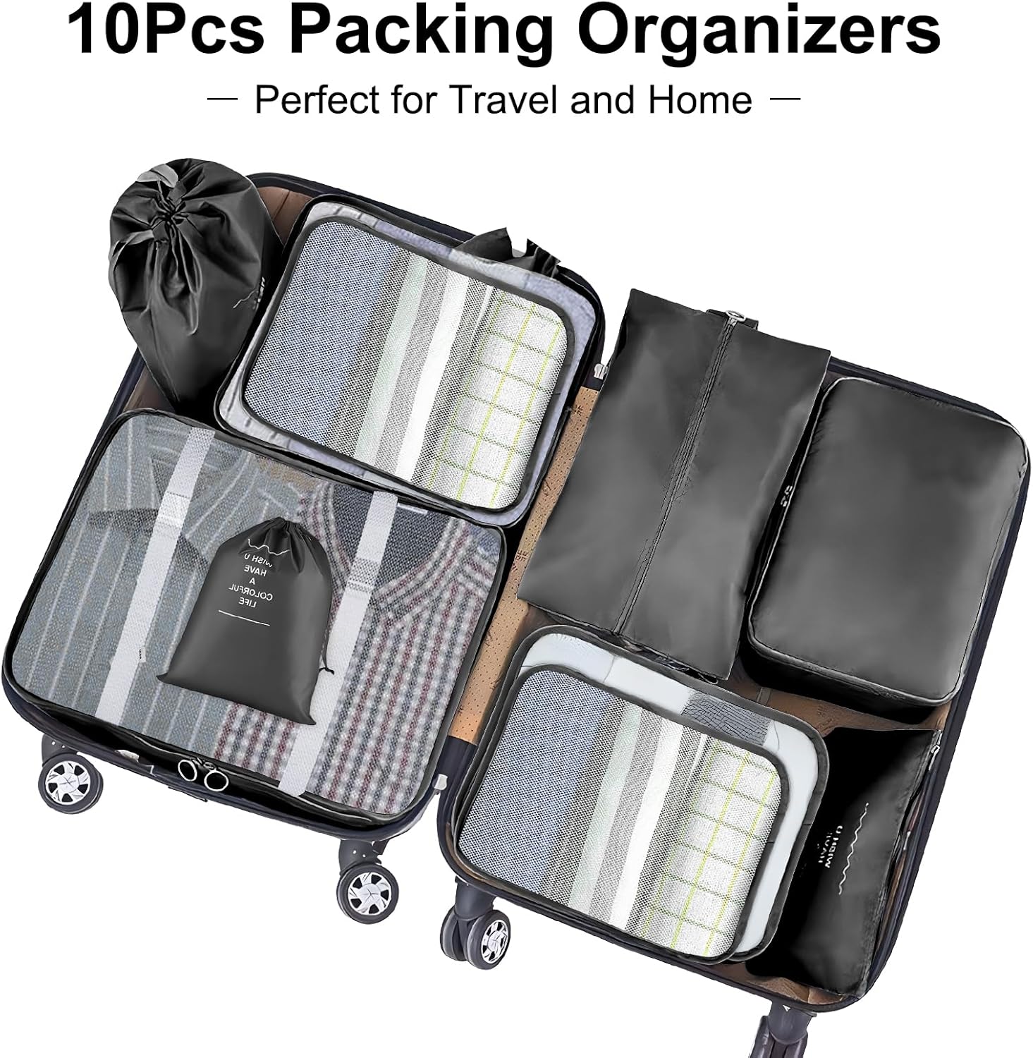 Thumbnail 1 de TXBOBECO Koffer Organizer Set 10-teilig