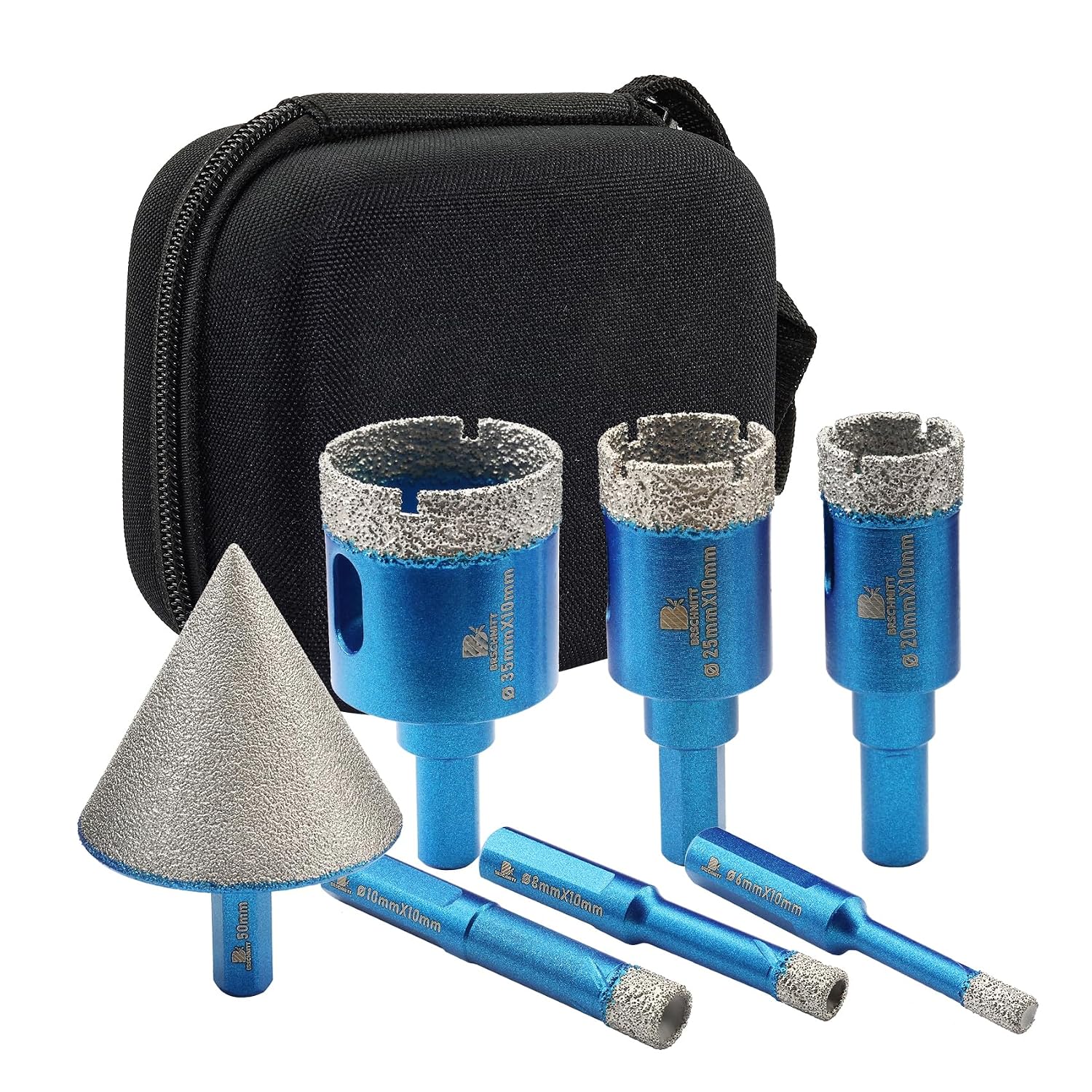 Detalle de BRSCHNITT Diamond Core Drill Bit Set, 6 mm