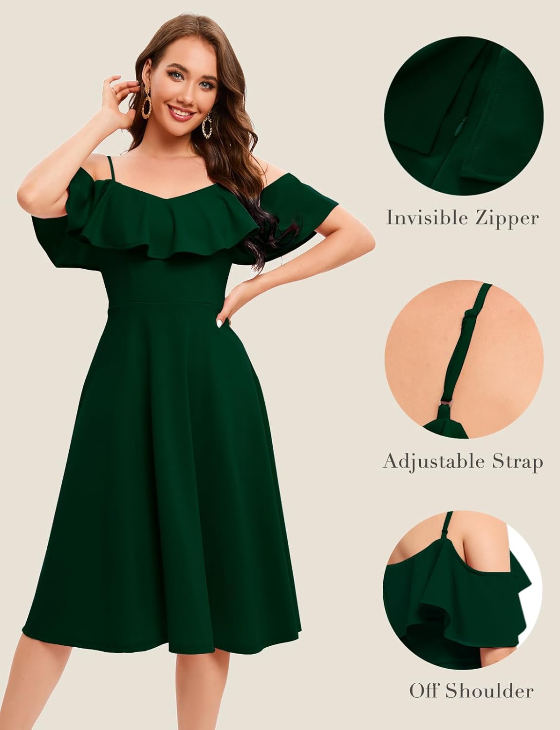 Thumbnail 1 de Bbonlinedress robe cocktail mi-longue