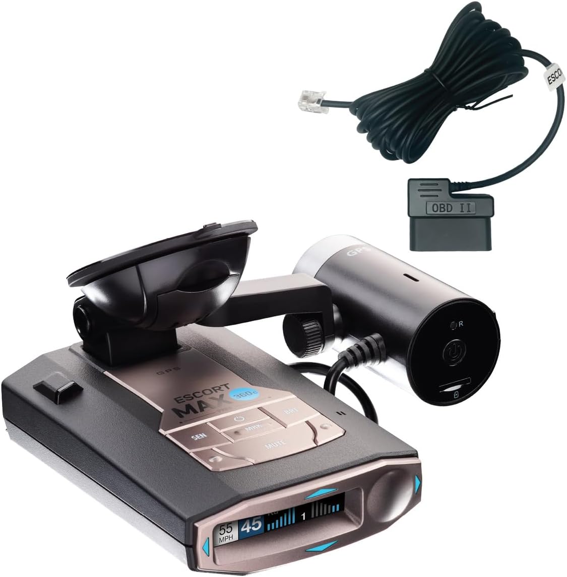 Thumbnail 6 de Escort MAX 360c Laser Radar Detector with WiFi, 360° Protection and CarPlay/Android Auto