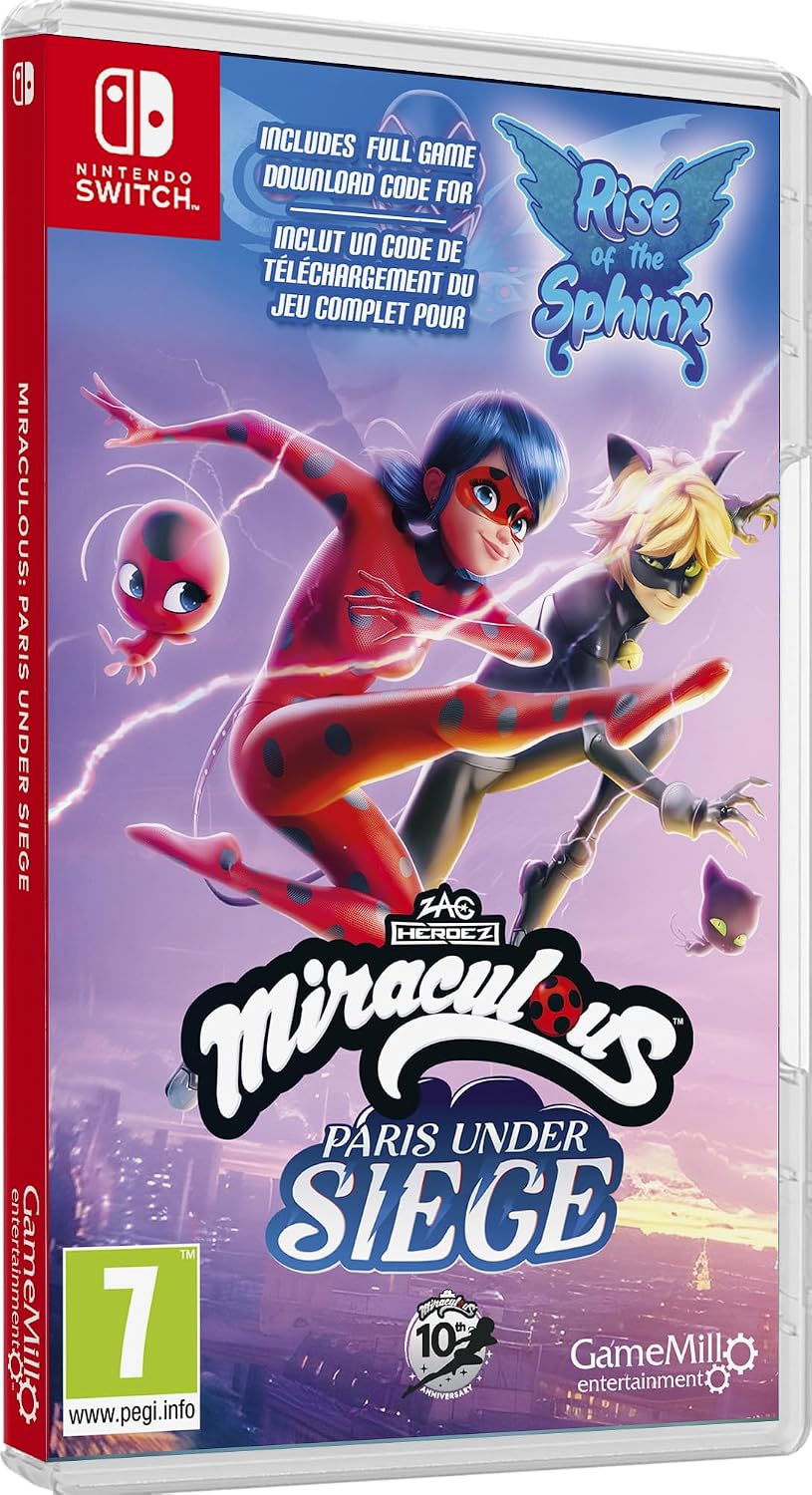 Detalle 2 de Miraculous: Paris Under Siege Nintendo Switch