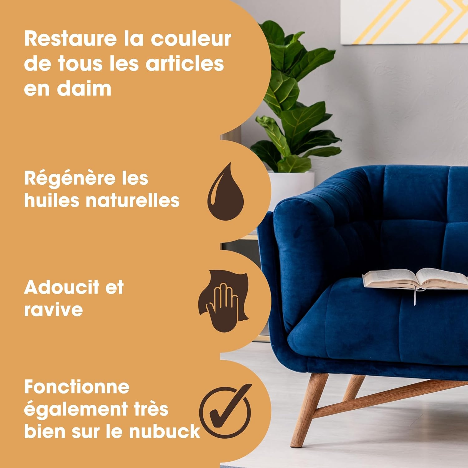 Detalle 2 de Rénovateur Daim Furniture Clinic – 250 ml