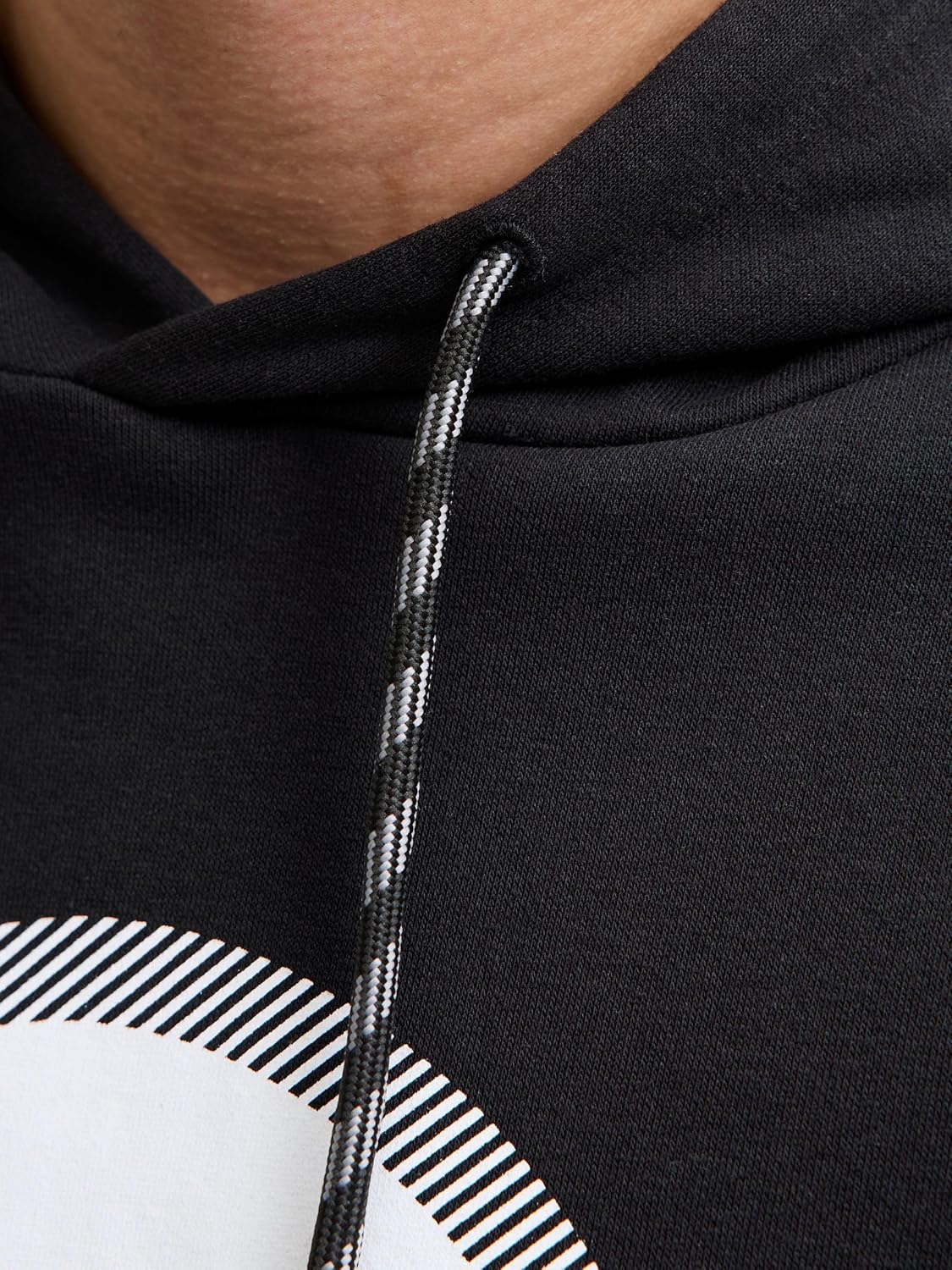 Detalle de JACK & JONES Sweat Hood JJurban - Felpa con Cappuccio da Uomo