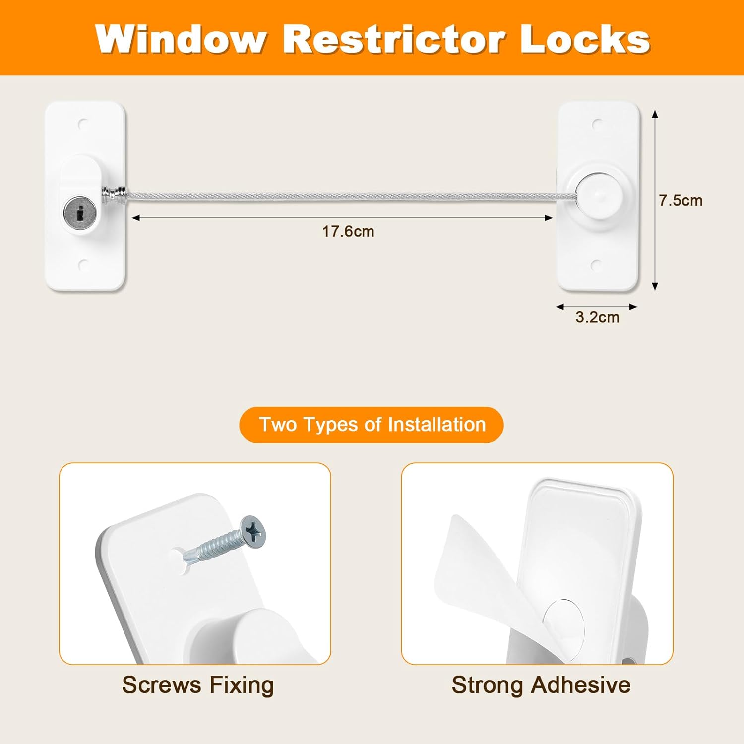 Thumbnail 3 de AiQInu Lucchetto per frigorifero 2 pezzi 🔐