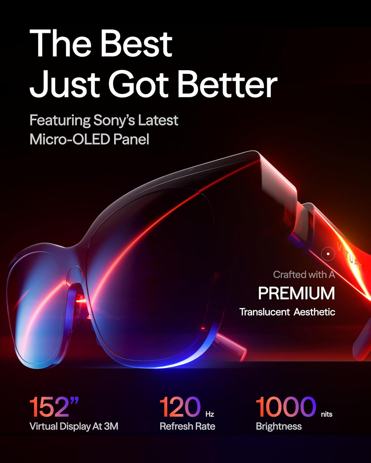 Thumbnail 1 de VITURE Luma Pro XR 152" Ultra Sharp Lenses