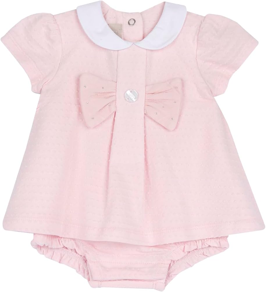 Thumbnail 5 de Chicco barboteuse coton bébé, nœud doré