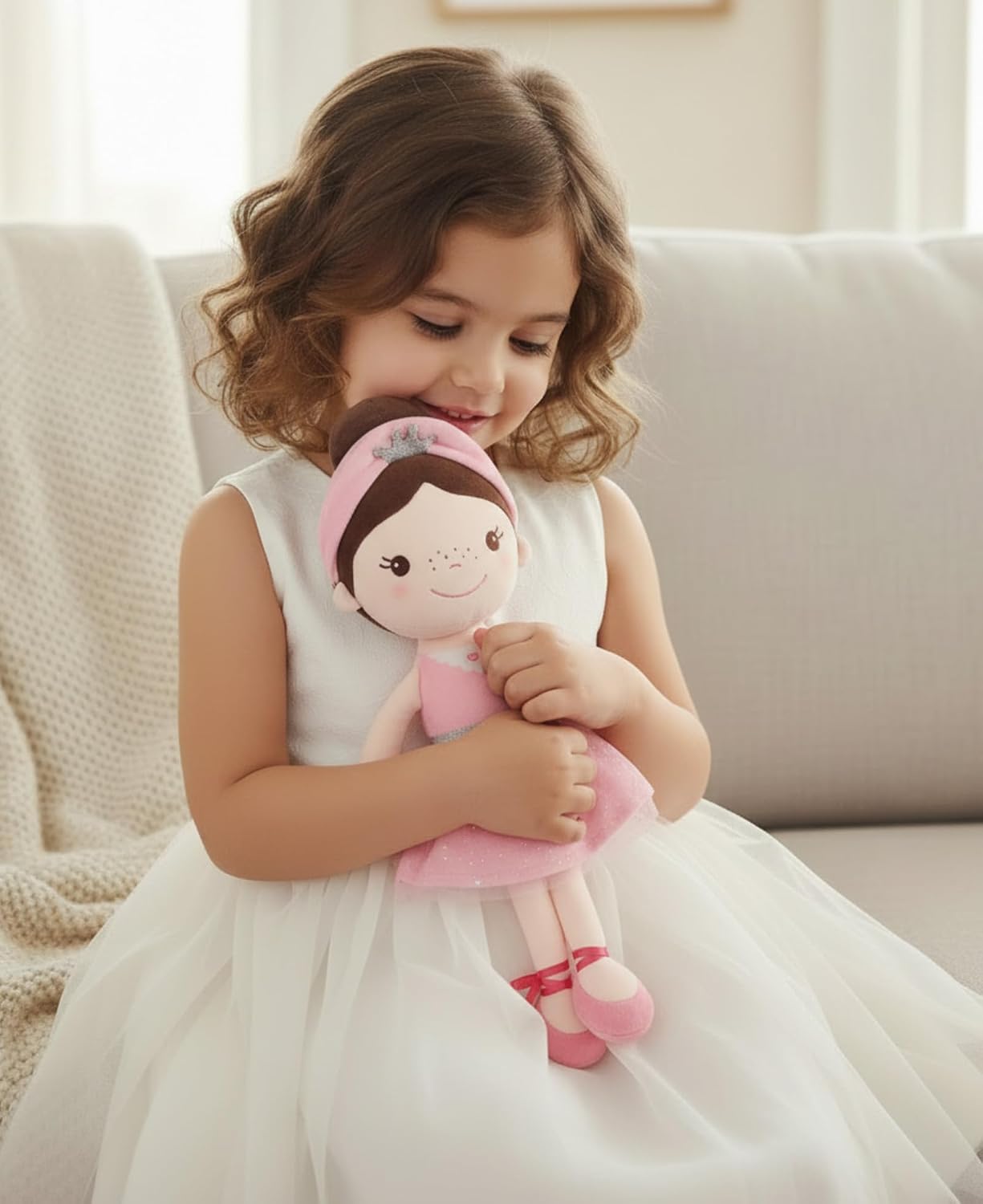 Thumbnail 6 de GAGAKU 16-inch Ballet Girl Soft Baby Doll Toy for Girls