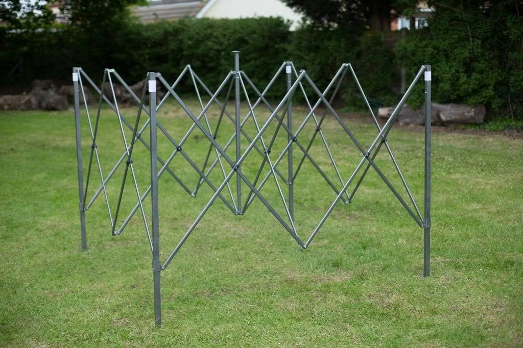 Detalle de All Seasons Gazebos 3x3m Pop Up Gazebo – Resistente, impermeabile e facile da montare