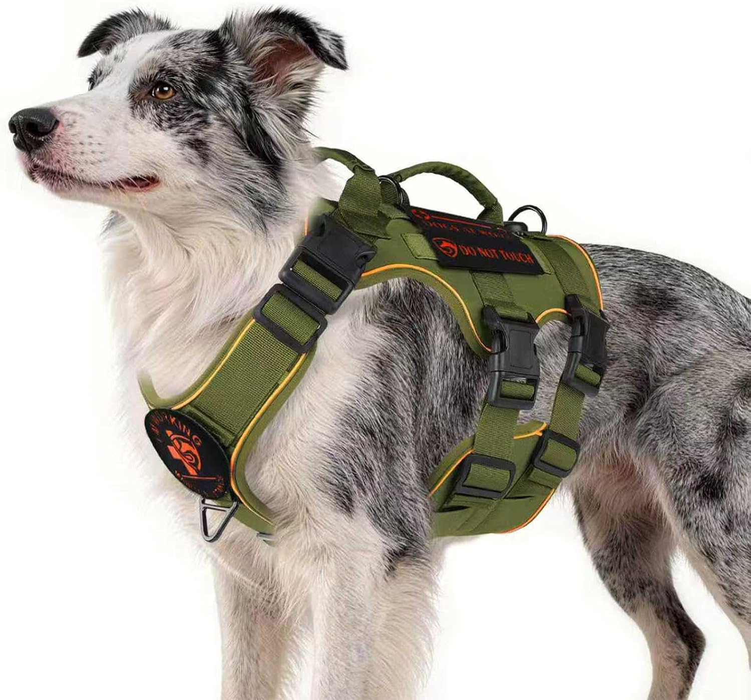 Detalle de Reflective Tactical Dog Harness, Size M