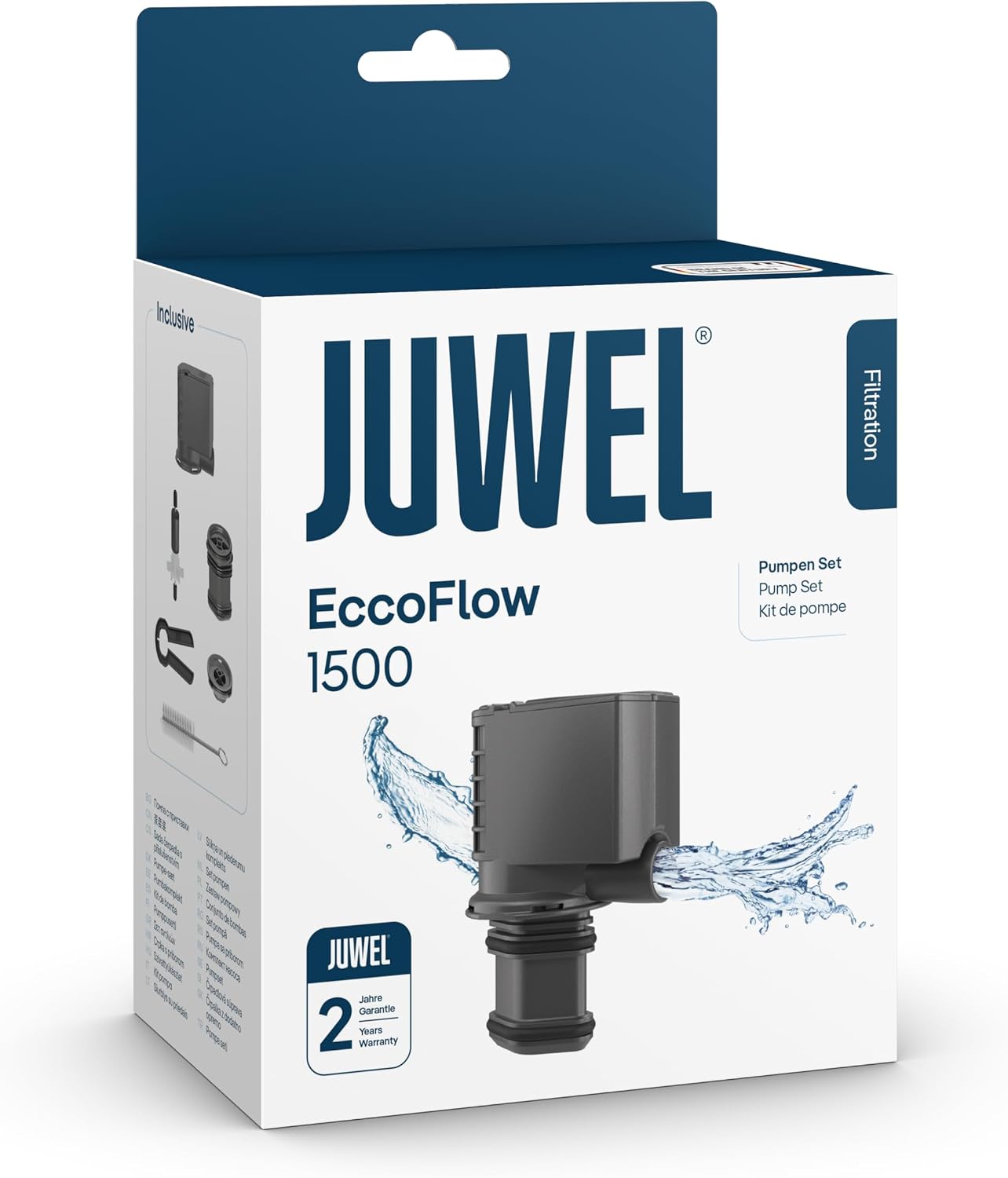 Detalle de Juwel Aquarium 85758 Eccoflow 1500 l/h – pompa do akwarium 24 W