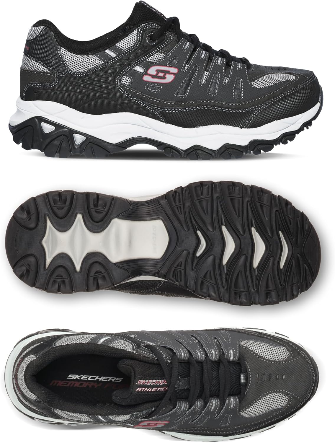 Thumbnail 6 de Skechers Men’s Afterburn M. Fit Fashion Sneakers with Memory Foam Insole