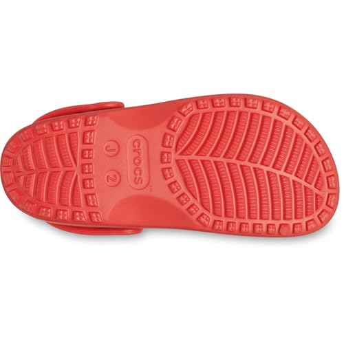 Thumbnail 2 de Crocs Classic Floral Cut Out Clog K Zuecos niños, Cherry Red 29/30