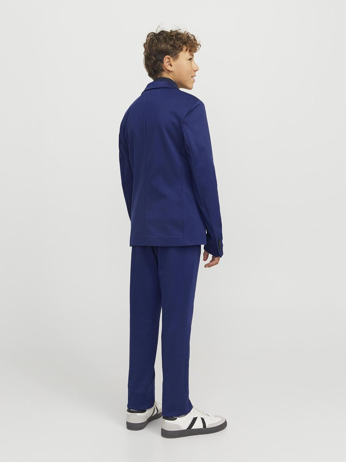 Detalle 2 de Jack & Jones Junior Boy JJEJAXON: blazer e pantaloni monopetto per ragazzi