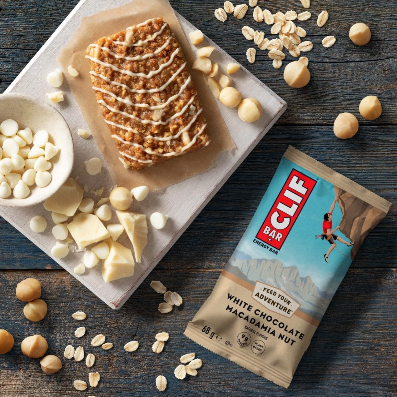 Thumbnail 5 de CLIF BAR White Chocolate Macadamia Nut 12x68 g