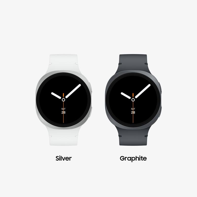 Detalle de Samsung Galaxy Watch 8 Bluetooth GPS de 44 mm en plata: salud y conectividad desde la muñeca