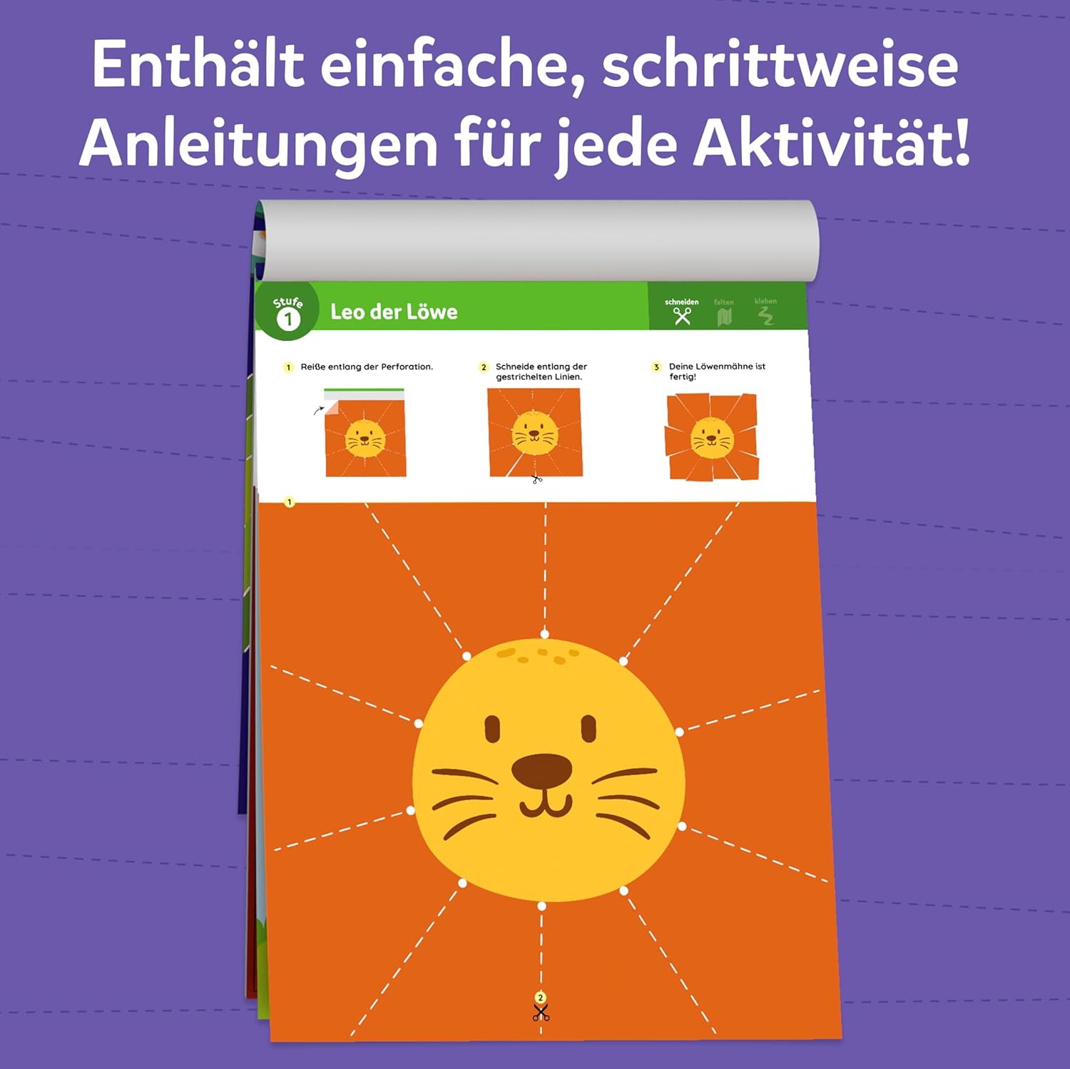 Thumbnail 6 de Skillmatics Schnippel Spaß: Bastelset zur Förderung von Scherenschnitten für Kinder 3–7