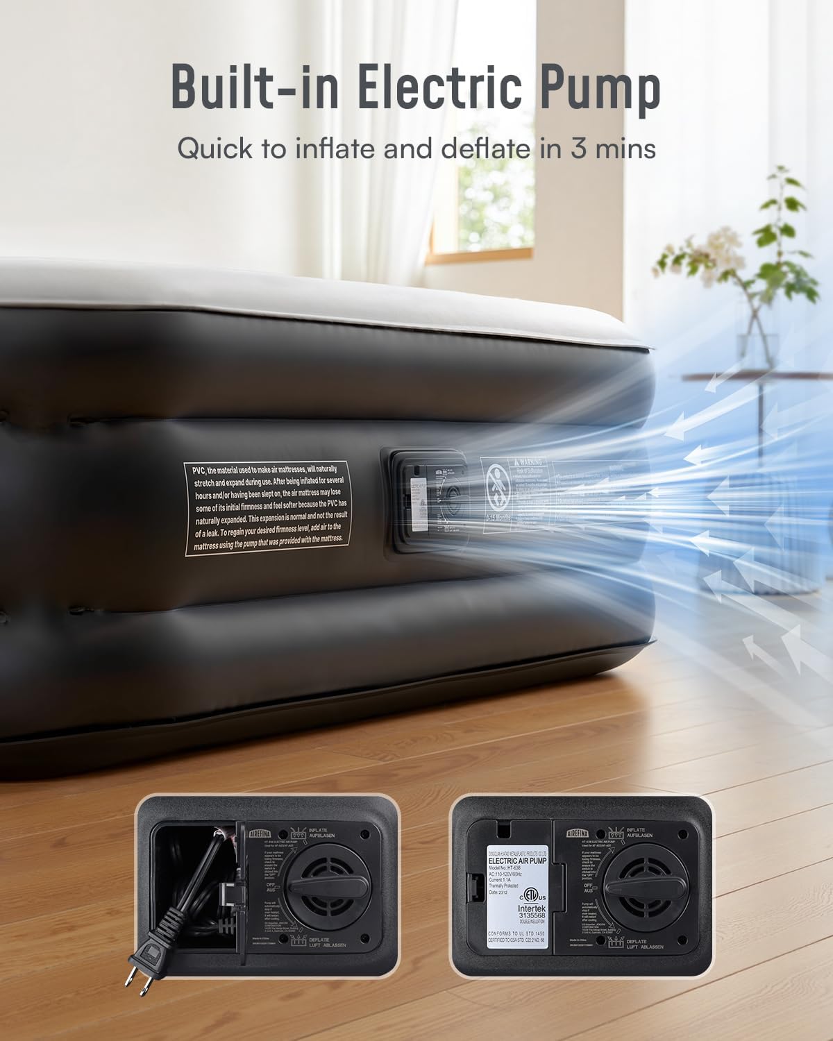 Thumbnail 4 de Airefina Double Air Mattress
