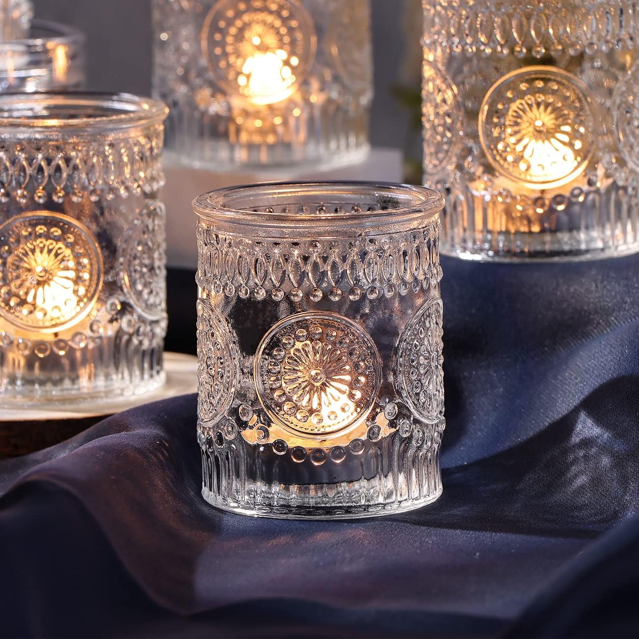 Thumbnail 4 de DARJEN Clear Votive Candle Holders 36 pack 🕯