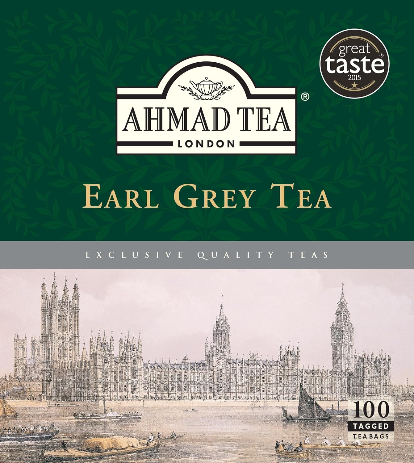 Detalle de Ahmad Tea Assortimento Degustazione 15 Miscele di Tè – Regalo raffinato e variegato per gli amanti del tè