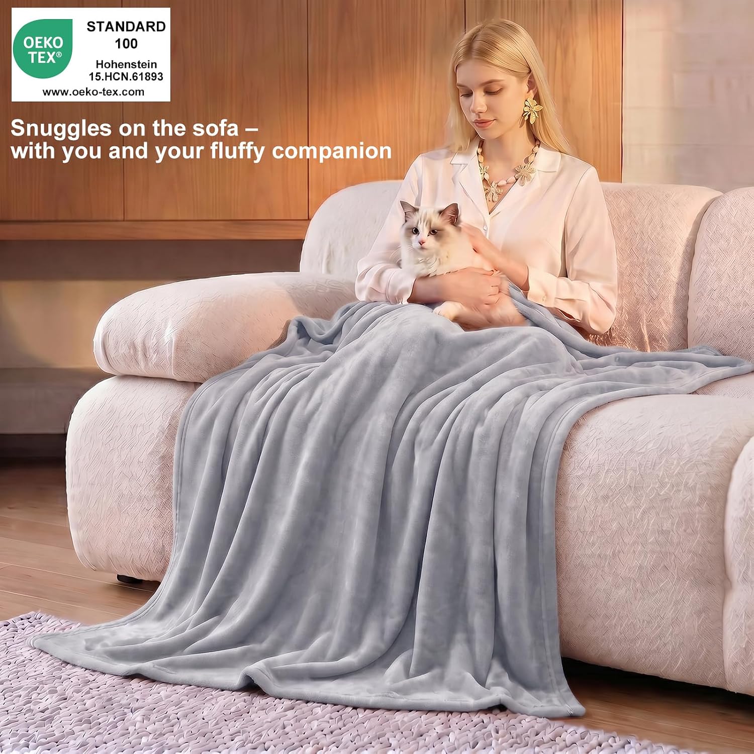 Detalle 2 de WAVVE Fleece Blanket 130x150 cm