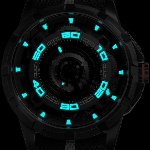 Detalle 1 de BERNY Automatic Men's Watch, 5ATM, Luminous Dial and Sapphire Glass