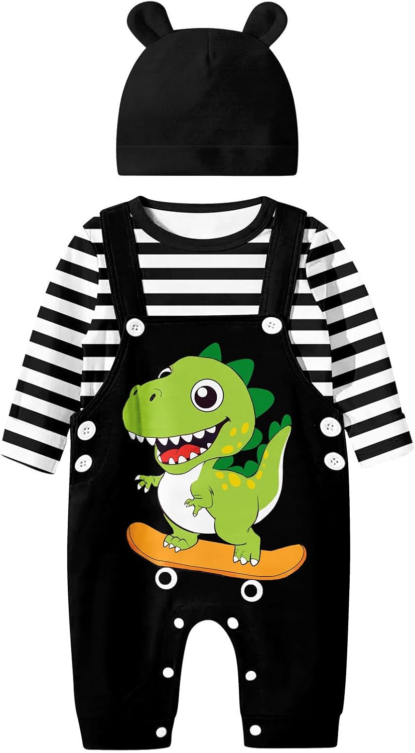 Thumbnail 6 de Infant Baby Boys Cotton Romper Set 0-24 Months