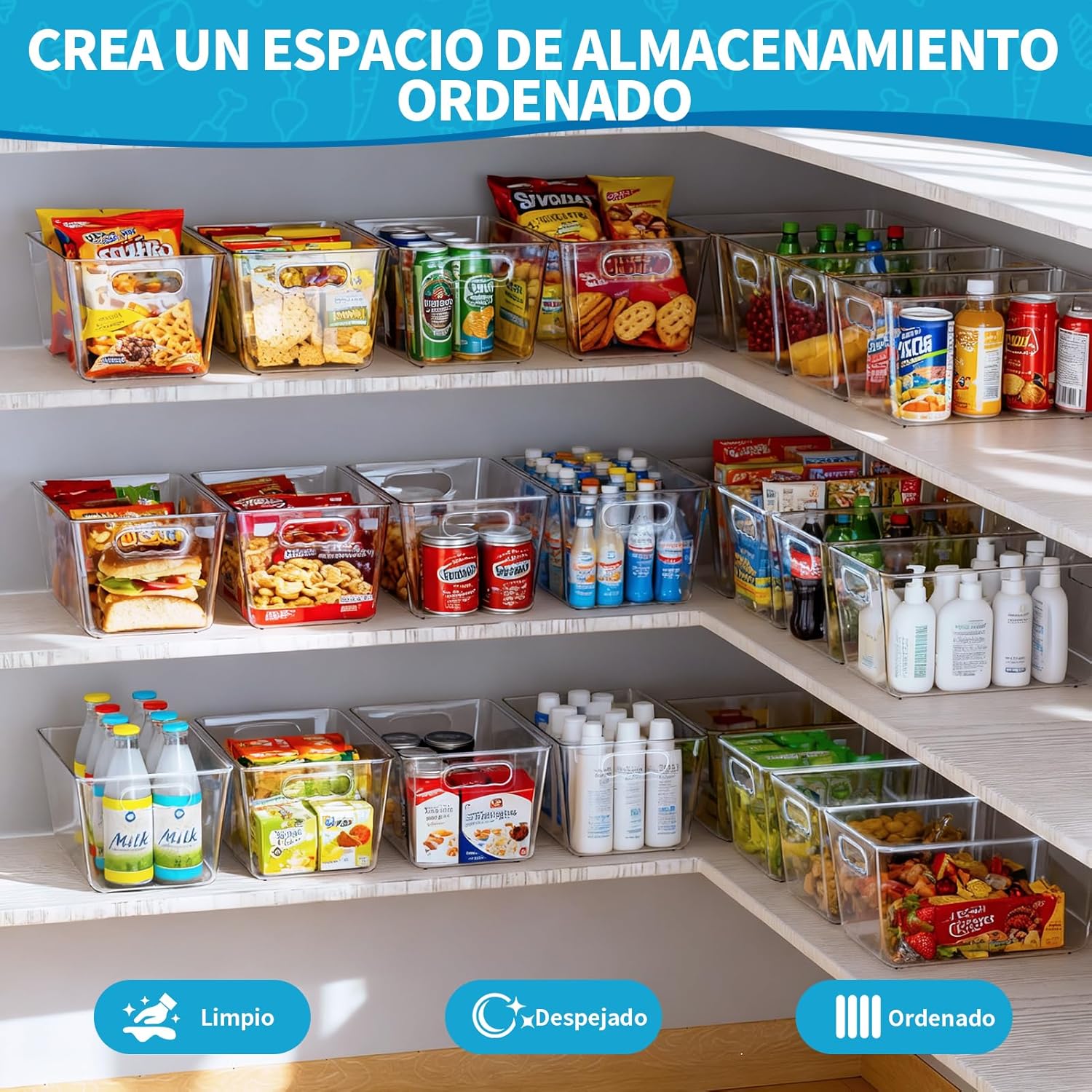 Thumbnail 1 de KJIXYUNG Organizador Nevera 4 unidades 📦