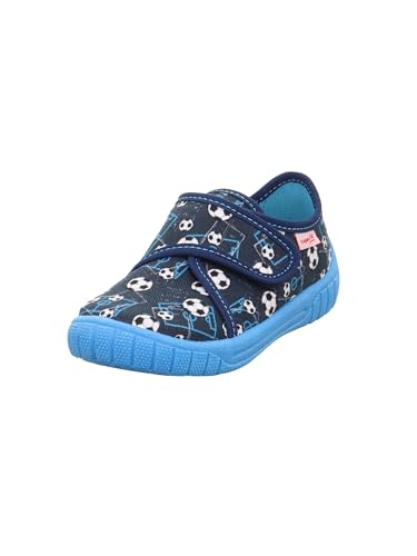 Detalle de Superfit Jungen Hausschuhe Bill 1-000279, Türkis Mehrfarbig, Gr. 37 EU