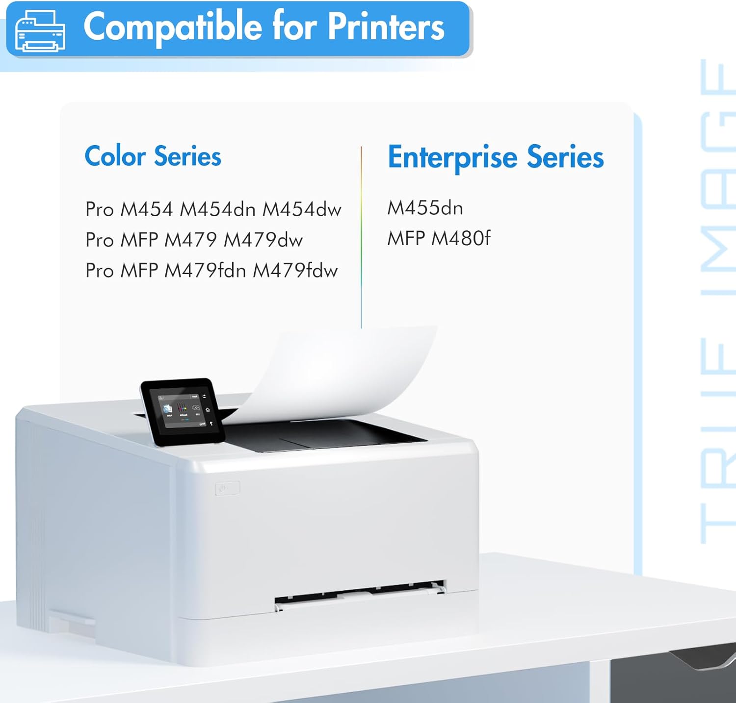 Thumbnail 1 de 414X Toner Cartridges 4 Pack High Yield 🖨️