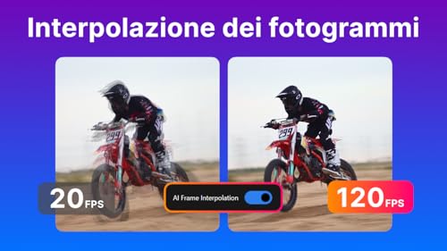 Detalle de Nero AI Video Upscaler Pro 365: miglioramento video con AI fino a 4K per PC singolo