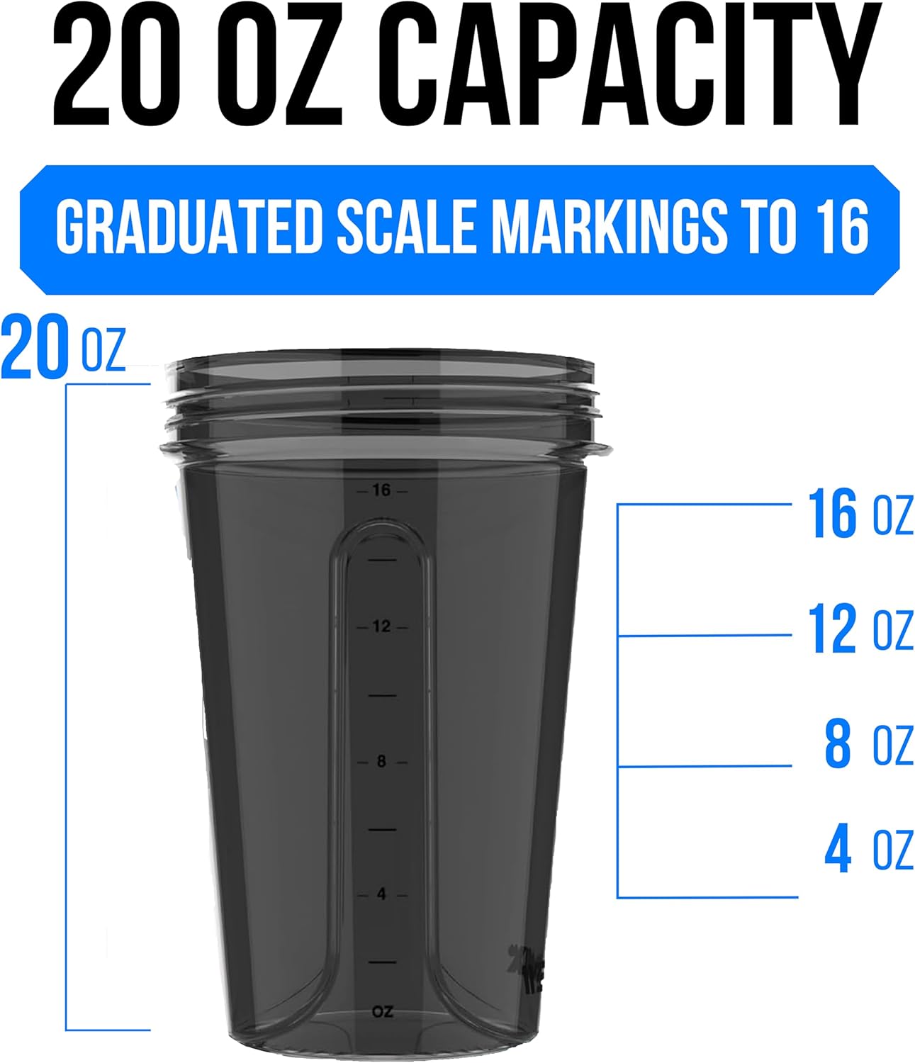 Thumbnail 3 de VELOMIX 20 oz Protein Shaker Bottle 🥤