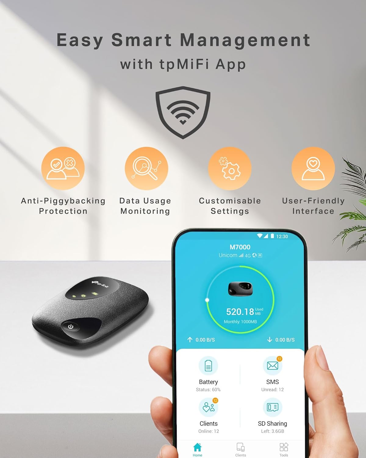 Thumbnail 4 de TP-Link M7000 4G MiFi 2000 mAh 📶