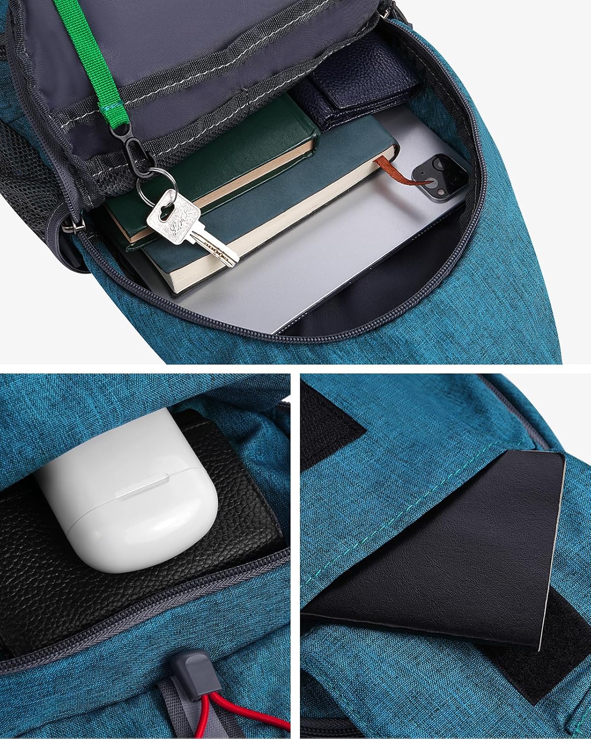 Thumbnail 4 de Waterfly Packable Small Crossbody Sling Backpack — Foldable Daypack for Travel and Outdoor Use